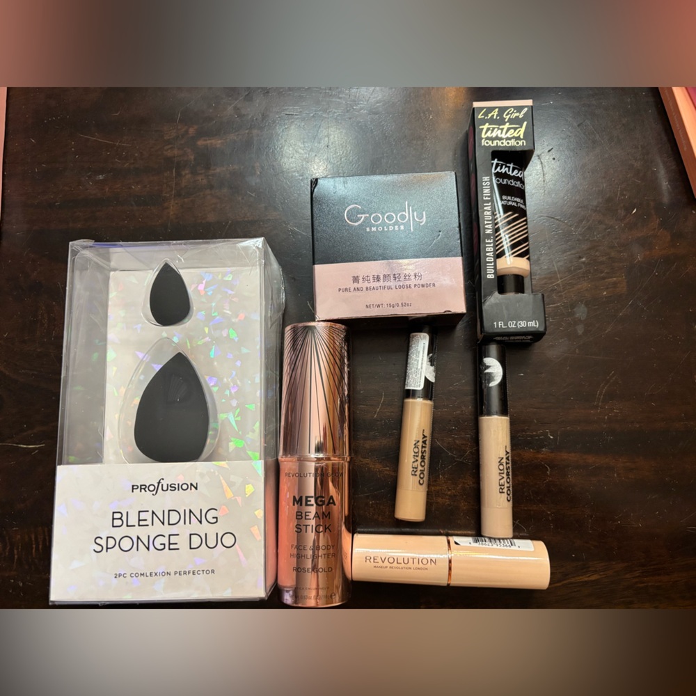Makeup Bundle: Revolution, Revlon, L.A. Girl, Goodly Smolder & Profusion